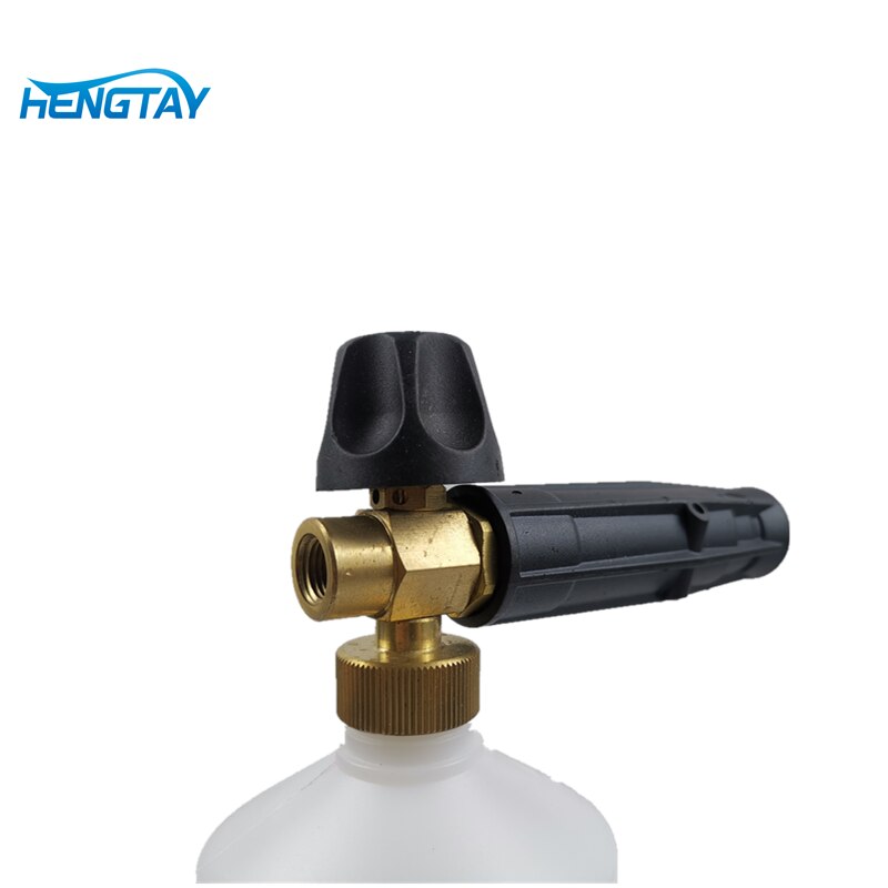 Adjustable Foam Cannon I Liter Bottle Snow Foam Lance with foam nozzle replacement Foam Blaster for Pressure Washer Gun