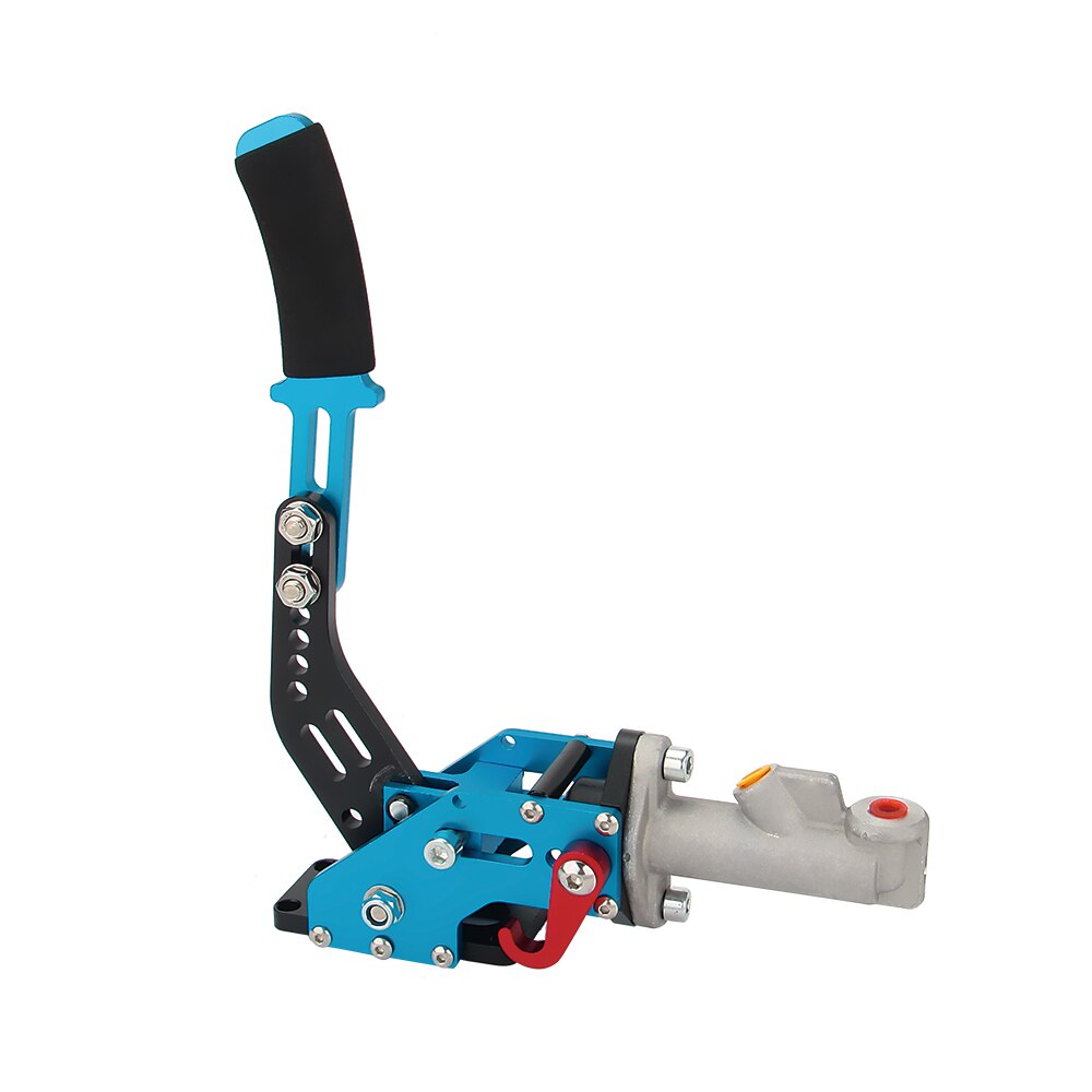 Universal E-brake Drift Race Hand Brake Black Long Vertical Hydraulic Handbrake Hydro: Blue