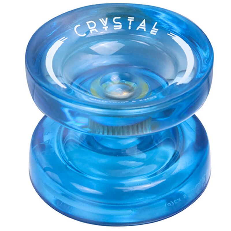 Icyoyo K2P Responsieve Abs Yoyos Voor Kinderen Beginner Yoyo Met Handschoenen Korte Puller Touw Opbergtas: Blue