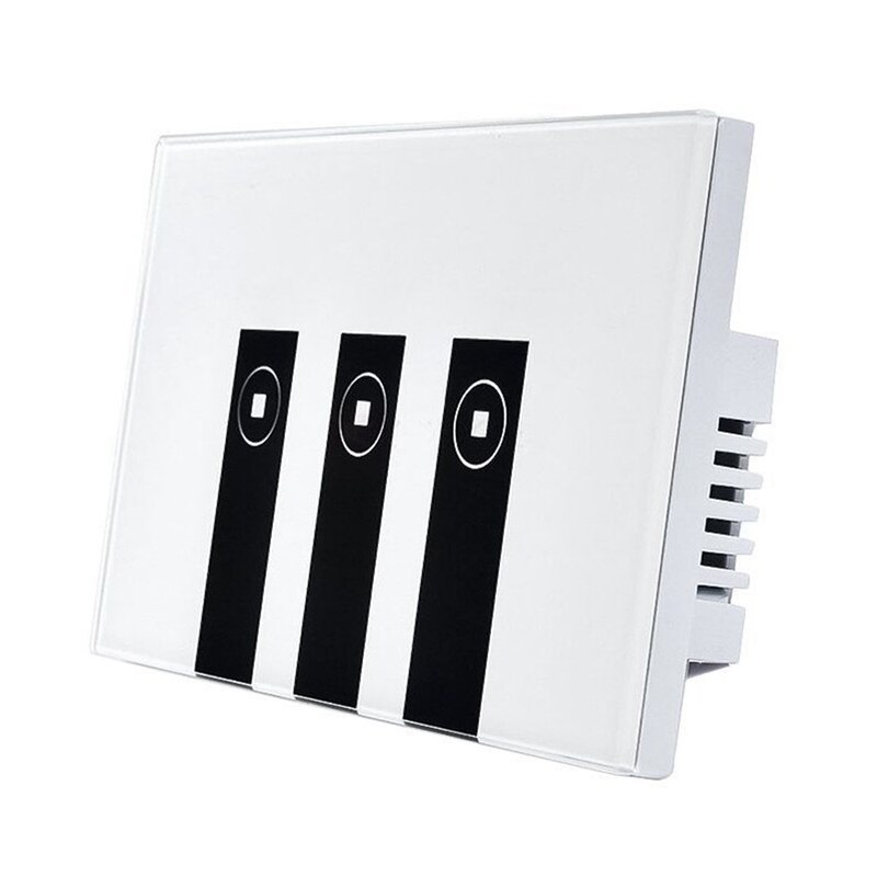 WiFi Smart Alexa Light Switch, 3 Gang Touch Wall Plate Light Switch Panel