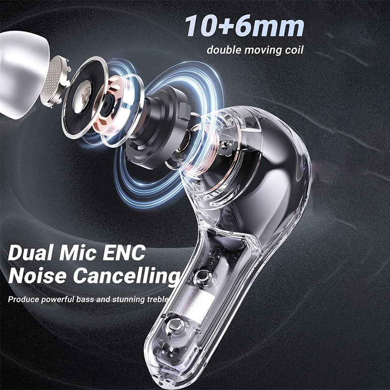 PRO T8 TWS słuchawki Bluetooth 9D Stereo bezprzewodowe słuchawki douszne słuchawki HiFi zestaw głośnomówiący z mikrofonem dla Xiaomi iPhone