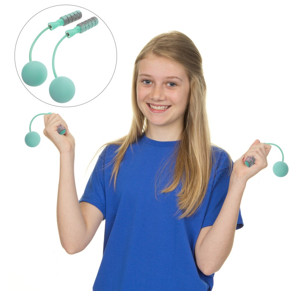 1 Pair Rapid Blue Tangle-Free Indoor Jump Rope Cor... – Vicedeal