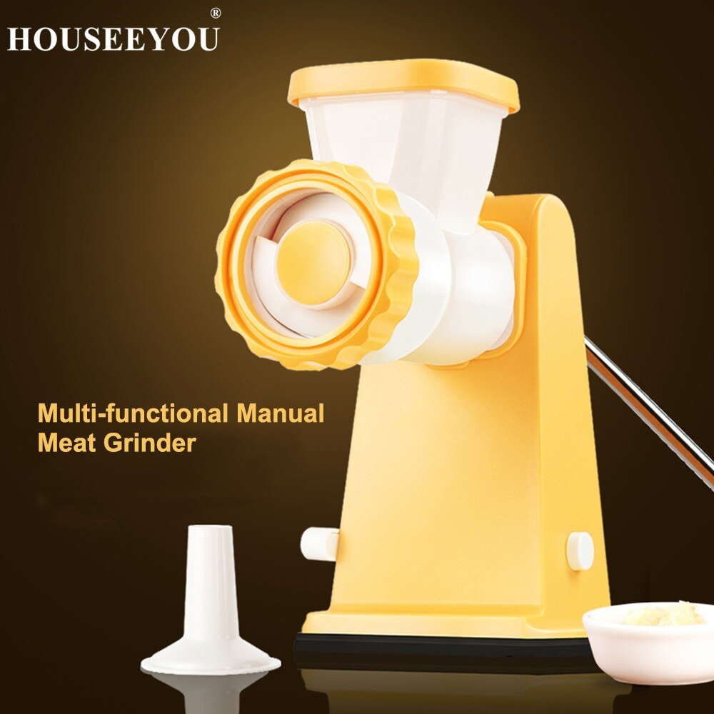 Multi Functional Home Manual Meat Grinder for Mincing Meat Vegetable Spice Hand-cranked Meat Mincer Sausage