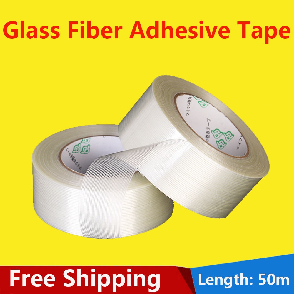 Glass Fiber Adhesive Tape Glass Fiber Striped Tape Strong Glass Fiber Tapetransparent Striped Tape Single Side Adhesive Tape