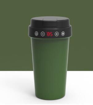 12V bojler samochodowy czajnik podróżny akcesoria samochodowe podgrzewacz ogrzewanie woda izolacja kubek elektryczny czajnik przenośny bojler: zielony