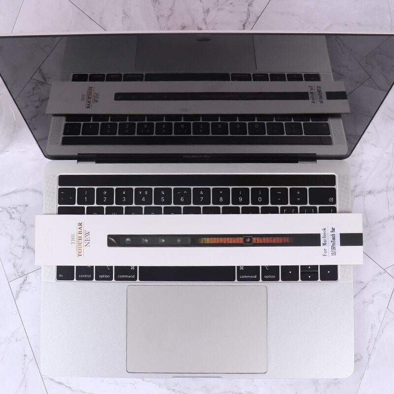 Computer berøringslinje klar filmbeskytter hud laptop klistermærke til macbook pro 13 15 16 tommer  a2289 a2339 a2159 anti-refleks mærkat