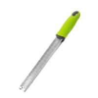 Rallador de acero inoxidable Zester 4 colores multifunción de quesos de limón Manual ralladores de cocina herramientas de clasificación: Green