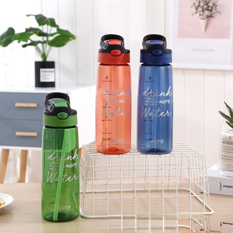 Eendenbek Cup Outdoor Fitness Fiets Riding Water Cup Draagbare Ruimte Cup Plastic Beker Met Stro