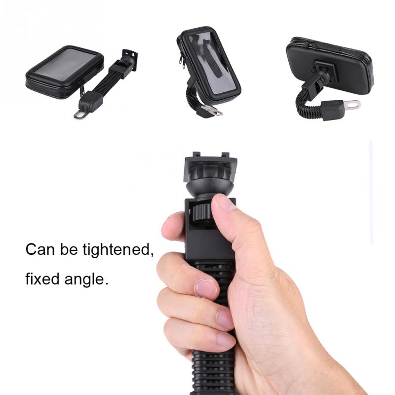 Waterproof Motorcycle Bicycle Bike Phone Mount Holder Universal Motorbike Cycling Bag Case