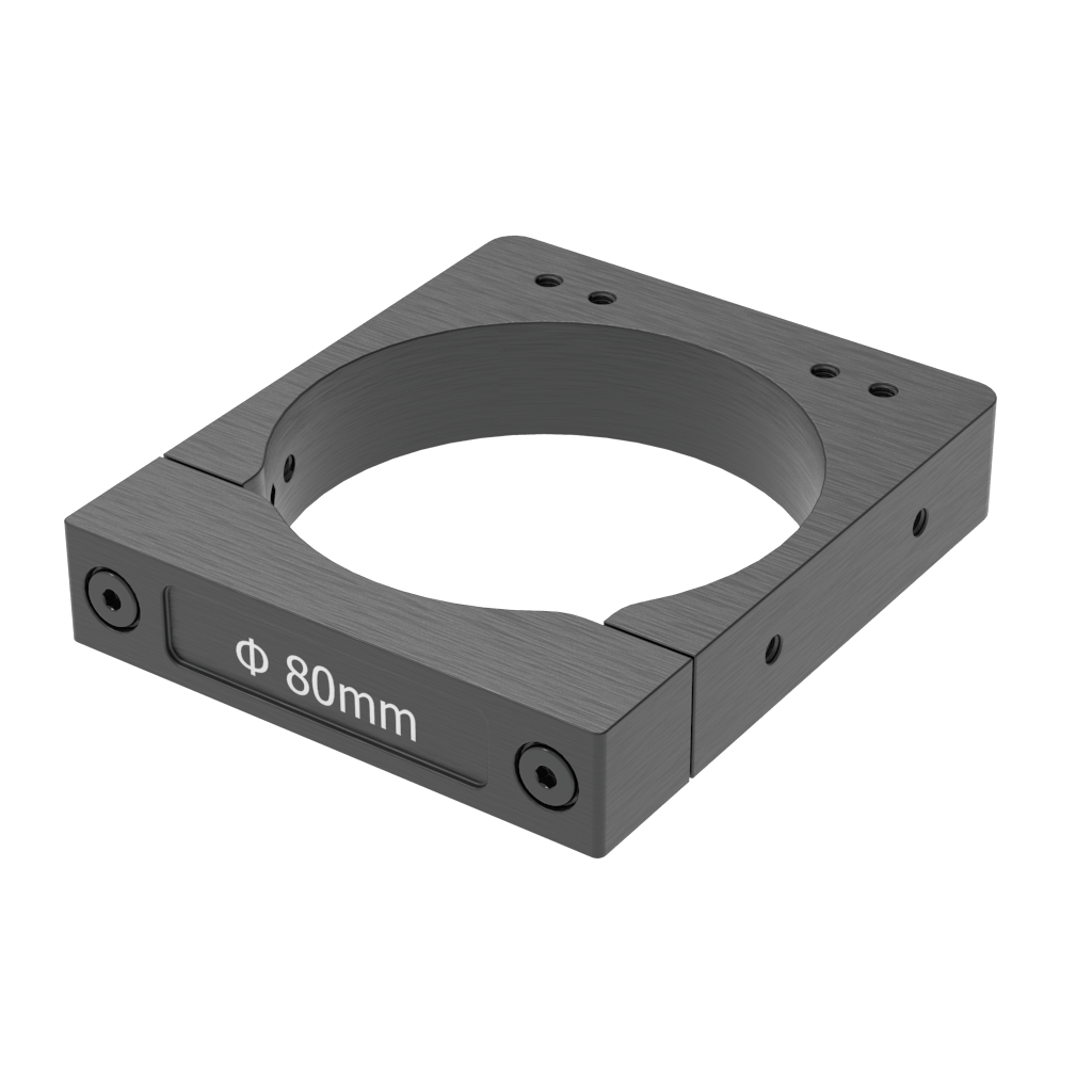 Router spindel montering diameter 43mm, 52mm, 65mm, 71mm, 80mm aluminium spindel klämfäste för cnc router gravyr maskin: 80mm