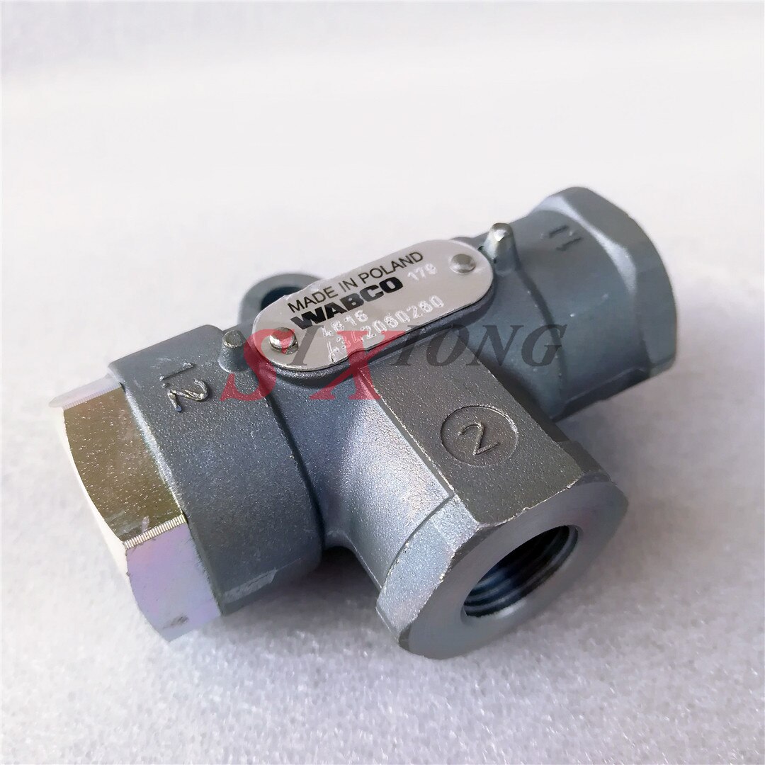 4342080280 Original WABCO Valves Double Check Valve Two-way Valve For European Truck Buses