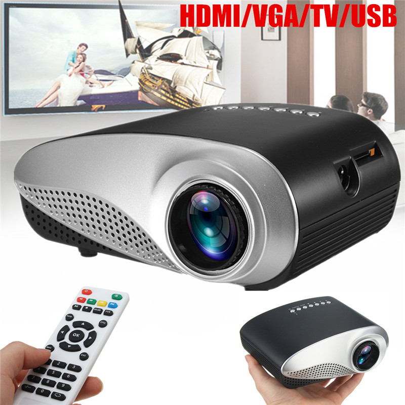 600Lumens Video Mini Projector With Full HD 1080p For Home Cinema Movie portable projector led projector for home theater
