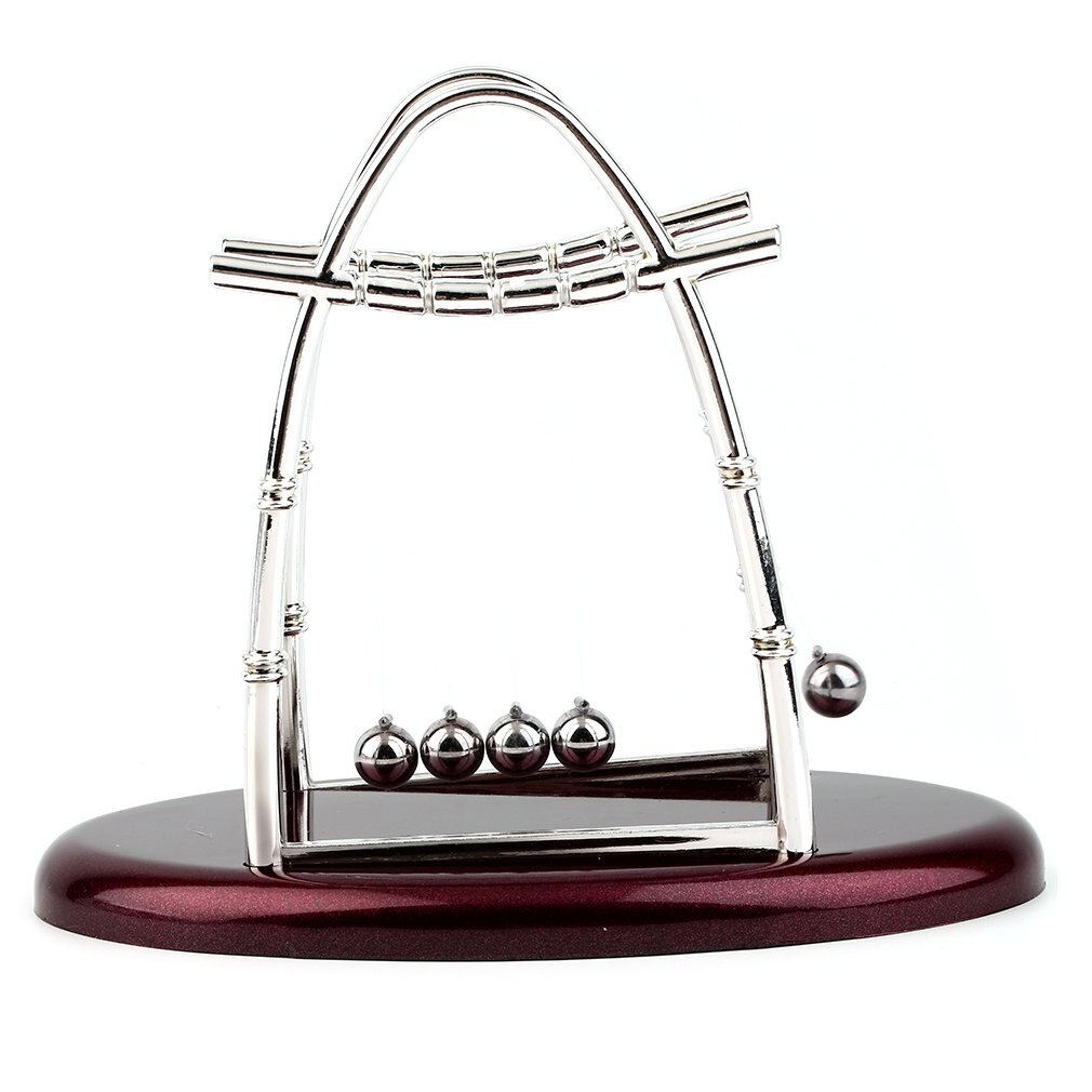! Hotton's Cradle Steel Balance Ball Physics Science Pendulum Desktop