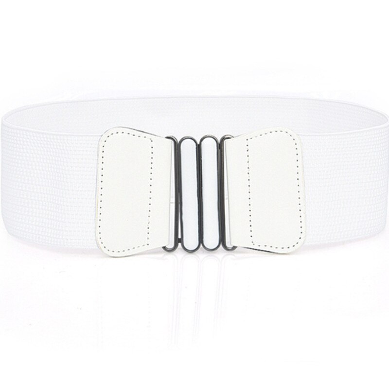 Frauen 3 "Breiten Gürtel Elastische strecken schnallen Bund Dame Cummerband Plus Größe Mädchen Bund Taille Dichtung Breiten Gürtel Frauen