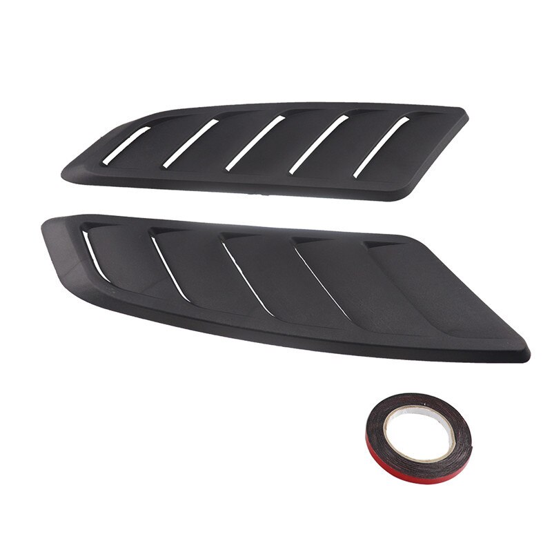 AU04 -Car Rear Window Shutter Louver Cover Trim Decor for ford Mustang