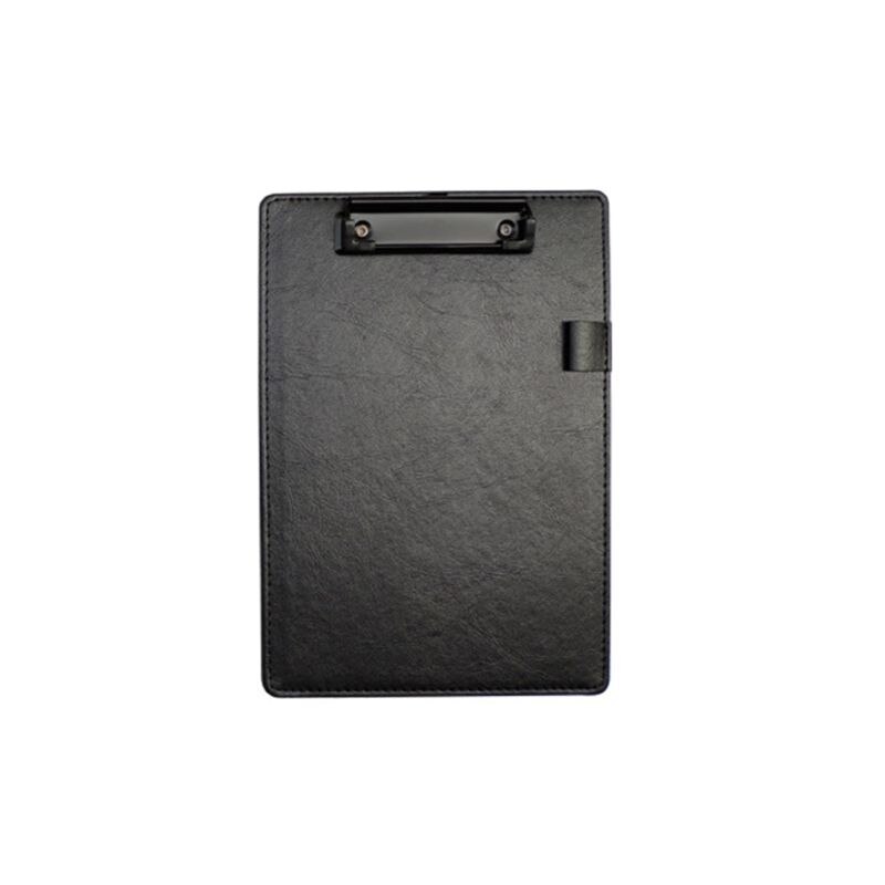 Carpeta de cuero PU A4 A5 archivador de papel para escribir carpeta de documentos papelería DXAB