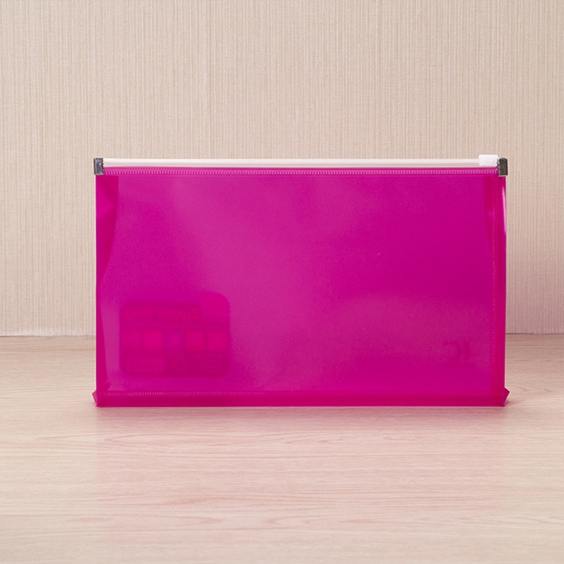 10 paquetes de sobres de plástico con cremallera, tamaño de la Carta, carpeta para documentos y recibos, surtido de colores, proveedor de oficina