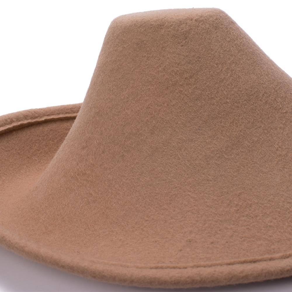Sombreros de fieltro de lana para mujer, sombrero para la cabeza con Base de cono para el cuerpo, , boda, suministro A264, 100%