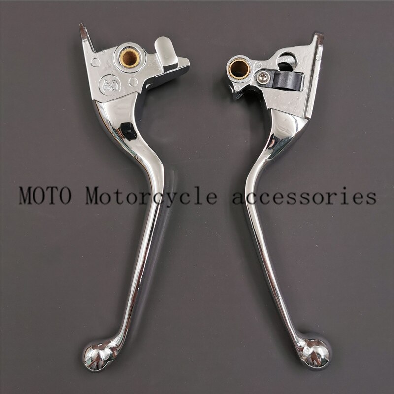 Kromsvart motorsykkel hovedsylinderbremsekoblingsspaker satt til harley softail slank bryte ut fett gutt deluxe toer