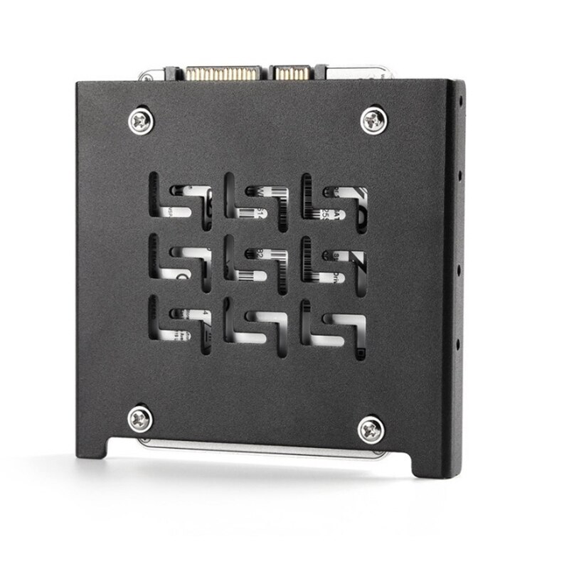 2.5- tums hårddisk fäste monteringsram för 2.5 to 3.5 hdd ssd monteringsadapter bygel hårddisk