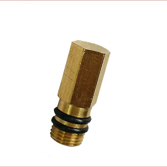 and cold faucet converted into a single cold water faucet accessories copper plug hose plugging head 1302: Default Title