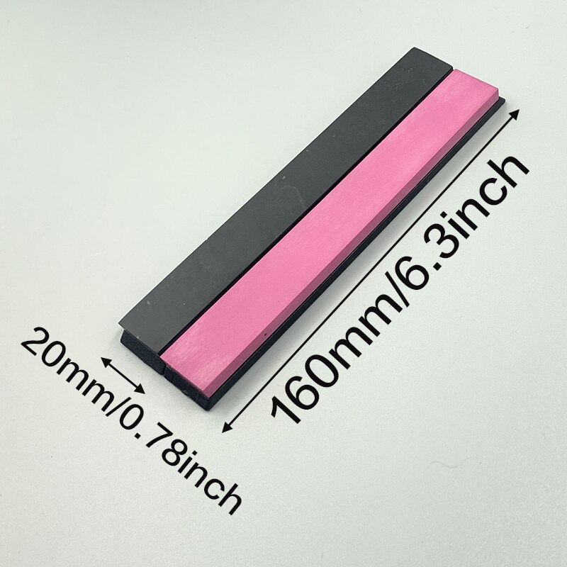 Coarse and fine polished leather knife sharpener whetstone sharpening stone kitchen toolssharpener bar sharpener fixing system
