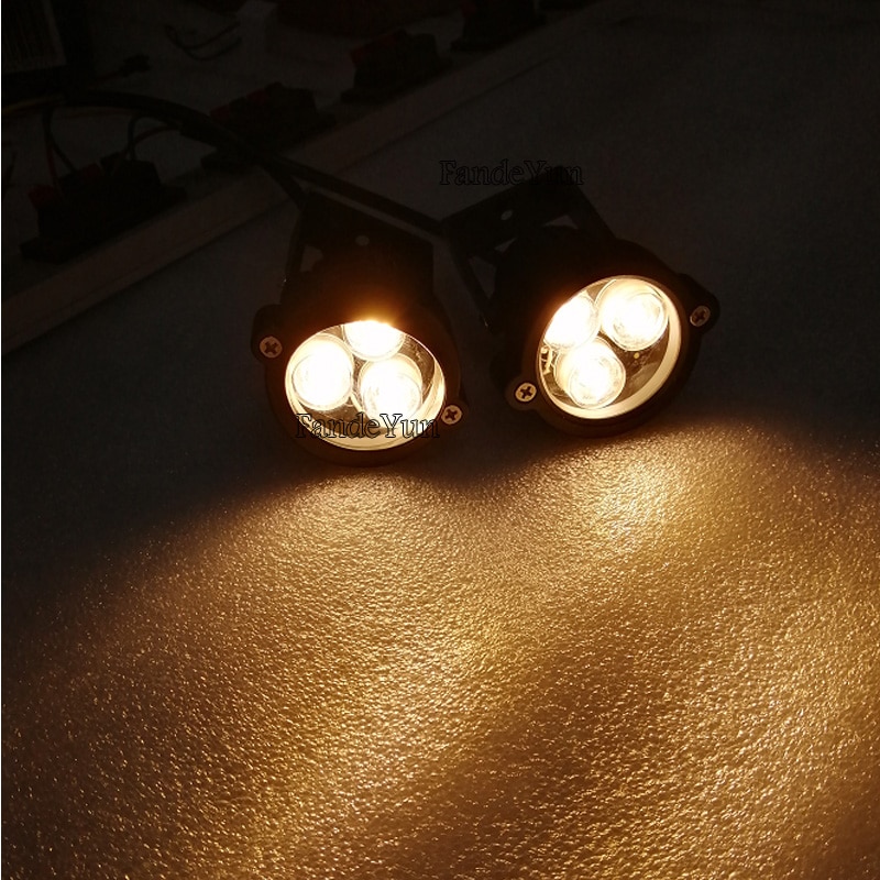 Udendørsbelysning havespotlight stativ led-plænespotlight 3w 9w udendørslamper  ip65 vandtæt havelampe  ac110 v 220v