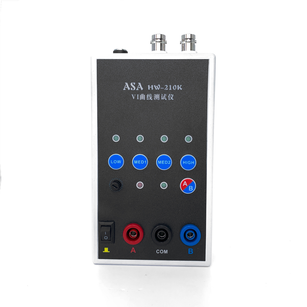 HW-210K Portable Dual-channel VI Curve Tester Circuit Board Online Detection ASA Tester 4 Gear Frequency Alternating Tester