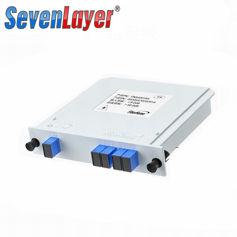 Optische vezelsplitter 1-2 1-4 1-8 1-16 SC UPC/APC Cassettendoos Plug-in Type Optische splitter