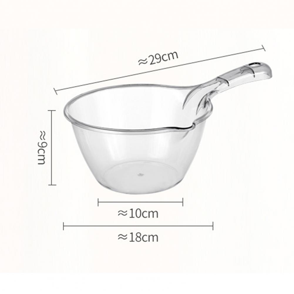 Water Spoon Thickened Anti-skid Long Handle Household Water Scoop for Yard
