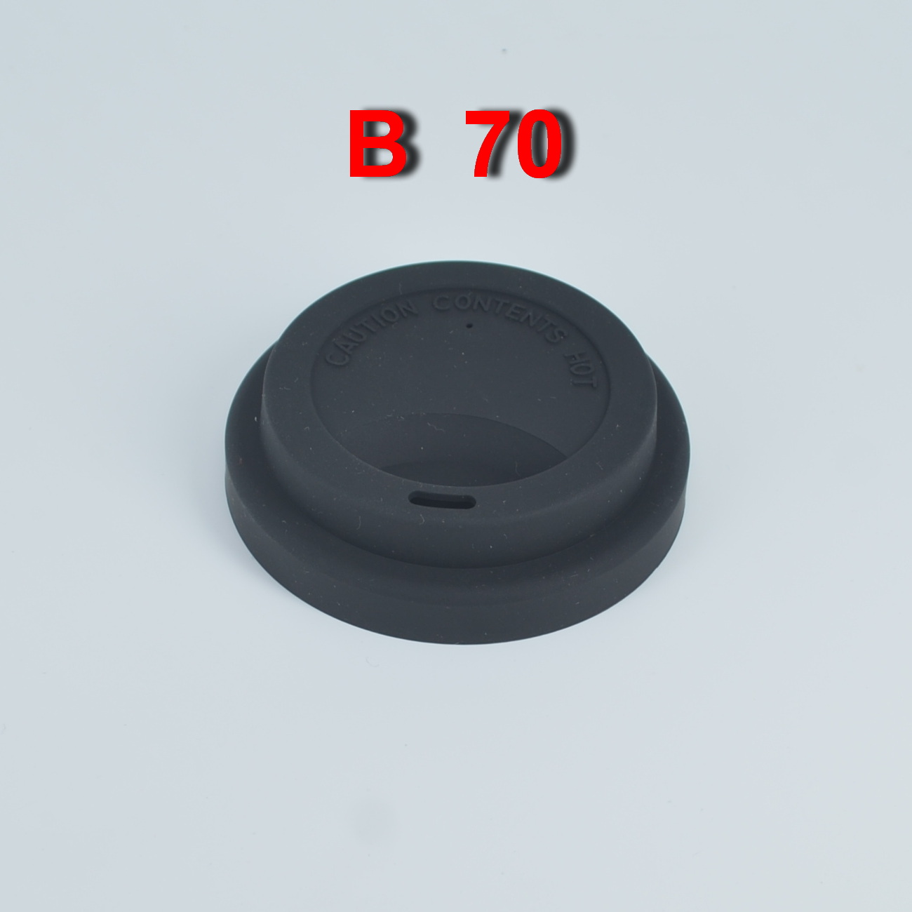 Use For 65/70/75/80/85/88MM Reusable Silicone Cup Lids Fresh Cover Silicone Insulation Anti-Dust Cup Cover Coffee Mug Lids: Light Grey