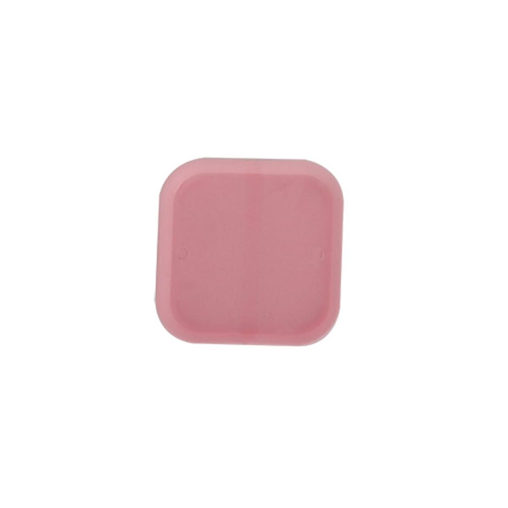 Plast 6cm krukbricka blomkruka chassibricka 7 färger valfria fyrkantiga bottenplattor hemträdgård kontor balkong krukfat 5 st: Rosa