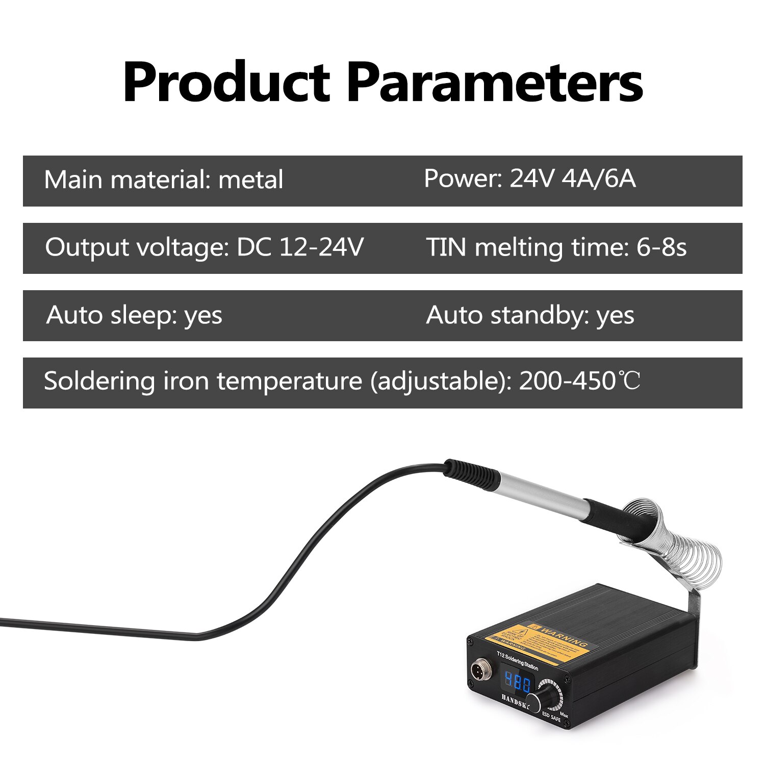 T12 Infrared Soldering Station Portable Bga Rework Station Welding Tools with Soldering Tips Iron