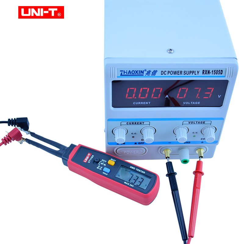 UNI-T Smd Multimeter UT116A UT116C Auto Range Weerstand Capaciteit Diode (Rcd) Led Zener Dcv Continuïteit Tester Met Clip