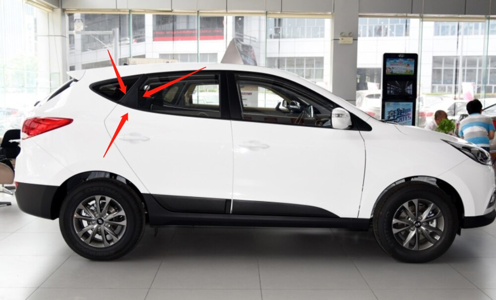 MOULDING ASSY RearR DooR DELTA Plastic trim FOR TUCSON IX35 Triangle exterior panel