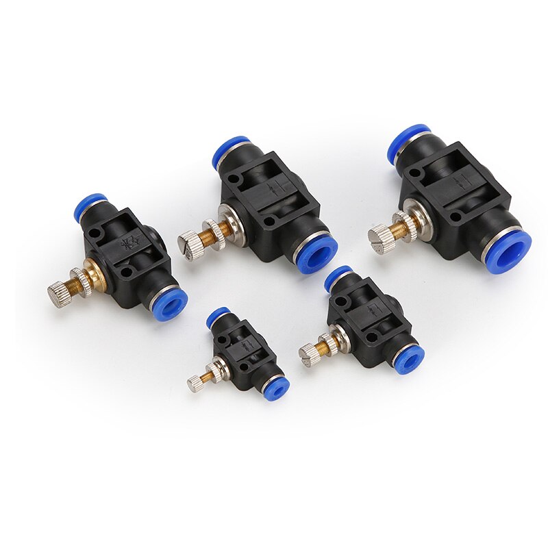 Connexions pneumatiques PA/ SA et tubes à impulsion directe, raccords rapides en plastique de 4mm/6mm/8mm/10mm/12mm