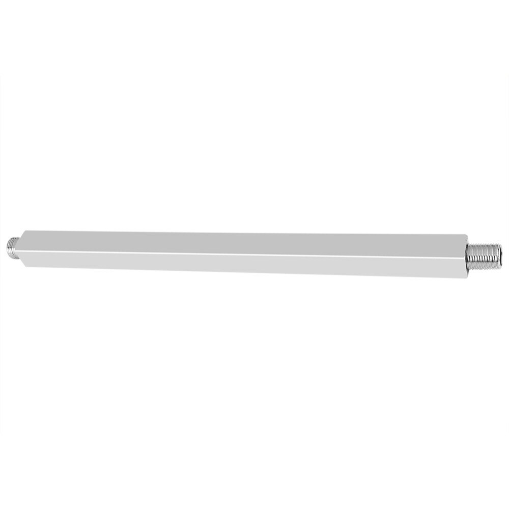 Krom firkantet loft bruser forlængerarm vægmonteret til badeværelse brusehoved rustfrit stål regnbruser arm 30cm/40cm