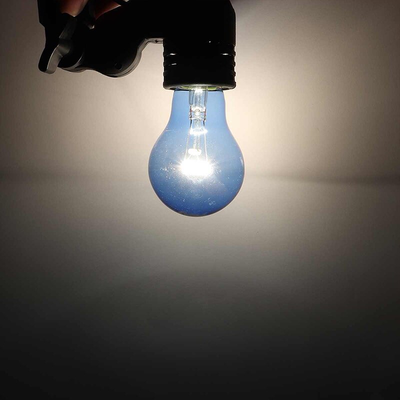 220-240V 25/50/75/100W Blue Reptile Heating Lamp Bulb Far Infrared Ceramic Heating Lamp Heat Emitter Light Bulb PT-25221BLRIN