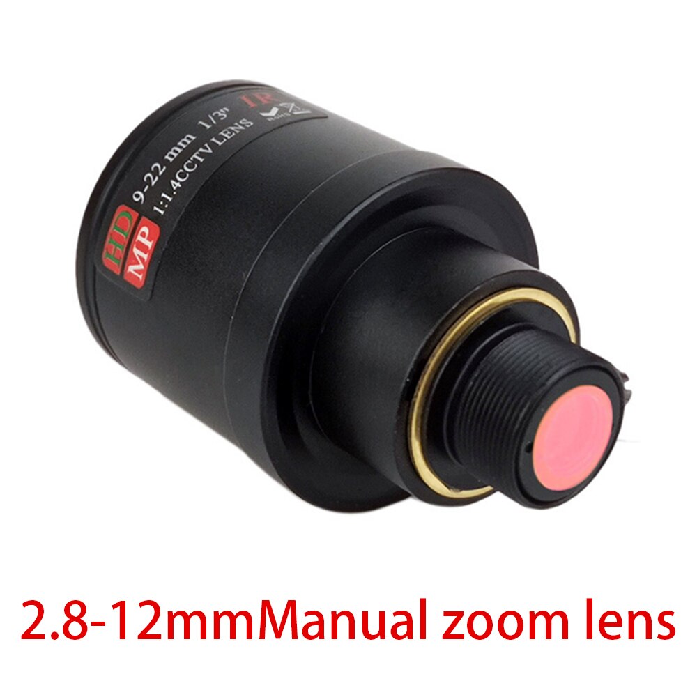 HD CCTV Camera manual varifocal Lens 2.8-12mm M12 Manual Focus and Zoom lens For Action Cam