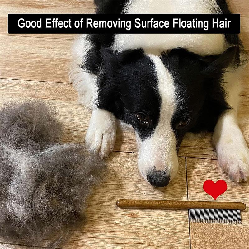 Kat Borstel Kam Voor Pet Cleaning Verwijdert Haren Grooming En Zorg Kat En Honden Hout Rvs Hond Borstel Katten accessoires