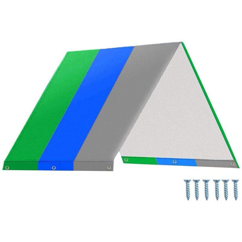 Columpio Set Lona de repuesto patio infantil toldo de techo, cubierta de trampa impermeable Sunsn al aire libre para niños