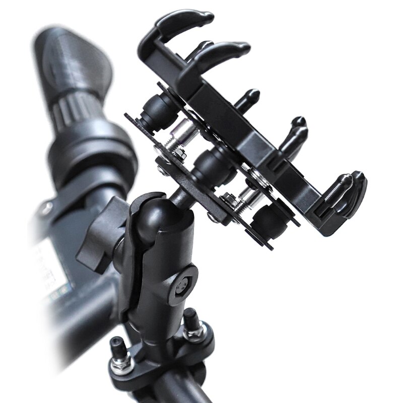 Fahrrad Telefon Montieren Anti Schütteln und Stabile 360 ° Drehung Einstellbar Universal- Fahrrad Zubehör Telefon Halfter Mobil Montieren