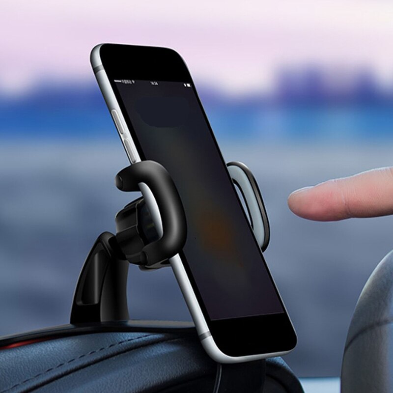 Universal 360 Degree Rotation Car Dashboard Mobile Phone Holder Stand Bracket HUD Non-Slip Flexible One Hand Operation