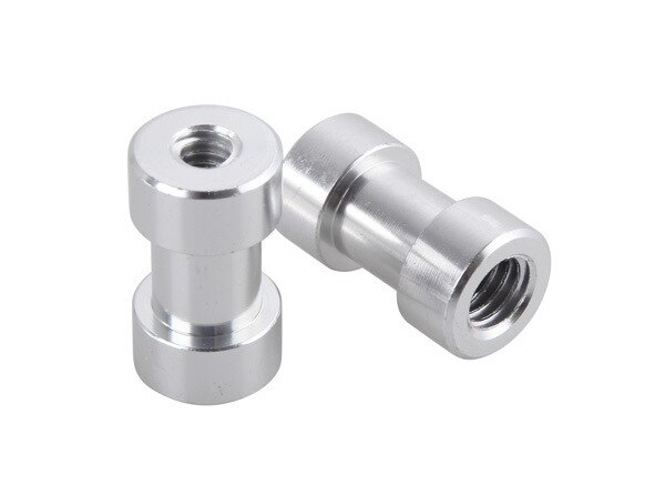 2 stuks Aluminium 1/4 "tot 3/8" Binnendraad Statief Schroef Adapter voor Light Stand Bracket