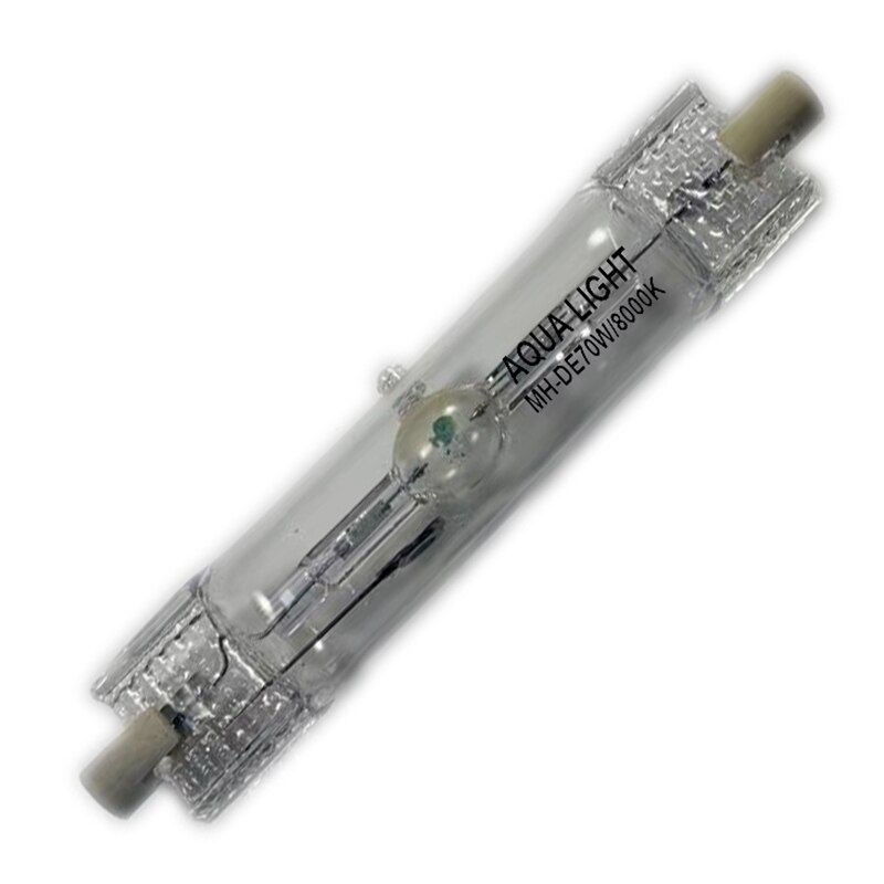 HQI-bombilla de haluro metálico, 70W, 8000k, 6500k, 10000k, 14000k, 20000K, doble extremo, R7S, 70w, 8000k: 70W 8000K