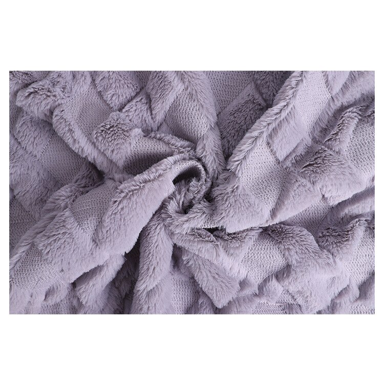 polyester varpstrikket plysj pv fløyel vattert stoff, hjemmetekstil pute, sko, bagasje stoff