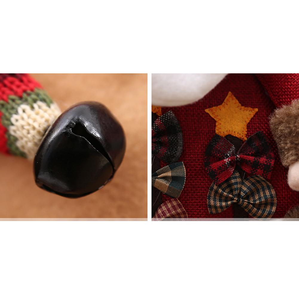 Jul säckväv kudde jul heminredning santa snögubbe kudde kudde