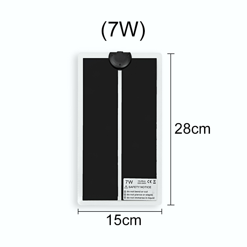 Haustier Terrarium Reptilien Kasten Ameise Bauernhof Wärme matt Heizung Warme Pad Ameise Nest Einstellbare Temperatur Regler Inkubator matt 5-35W: 7W / UK Stecker