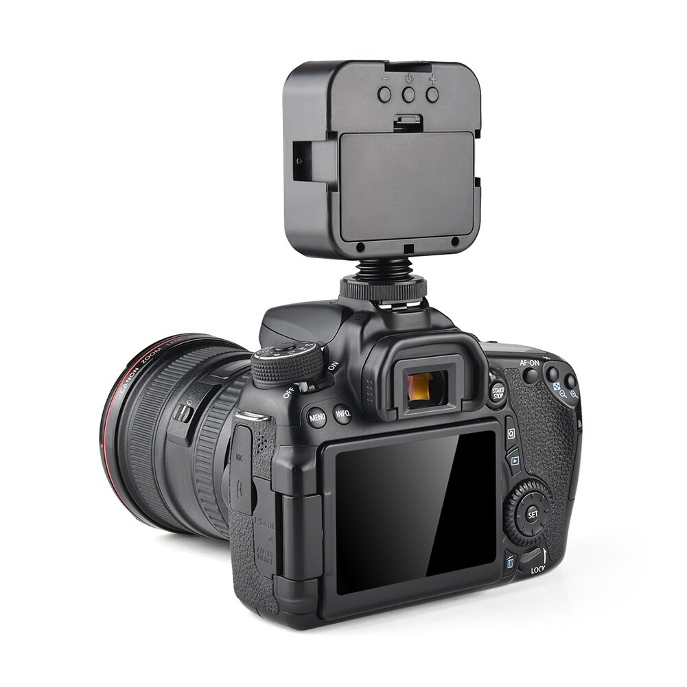 49 LED Video Light Camera Photo Studio Vlog Lighting Flash Light Photo Studio Common Accessories for Camera 81x66x27mm