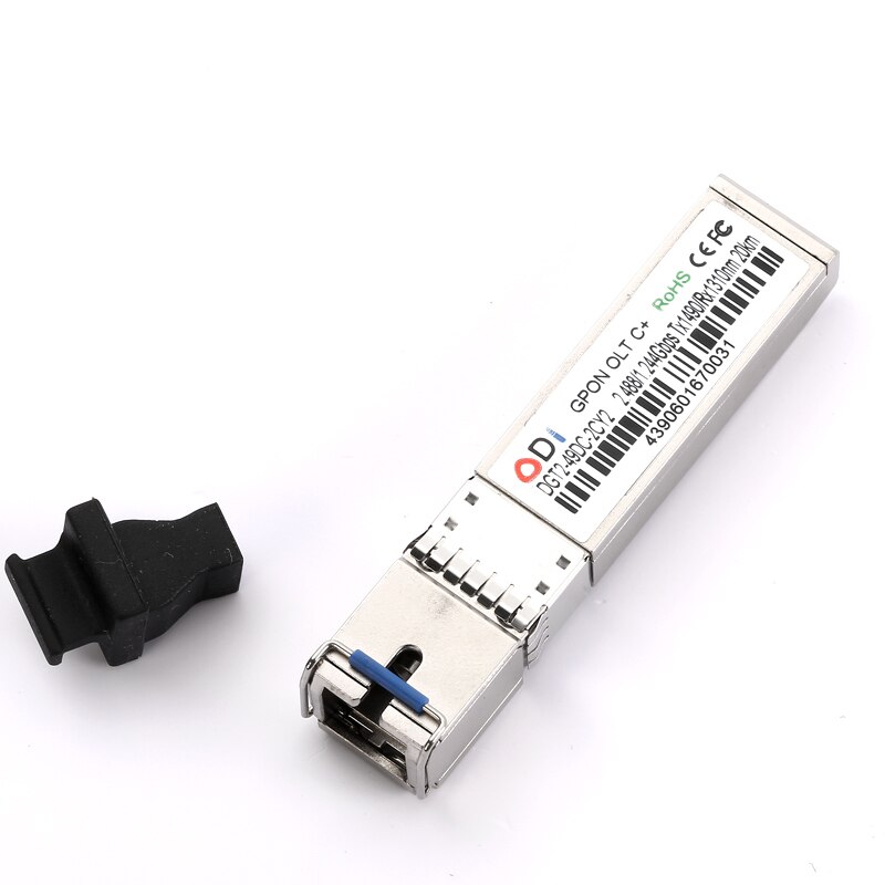 SFP GPON OLT C + Optische Module 2.5Gbps 3-7dBm gpon olt ont sfp glasvezel router fiber Afstand 20Km20KM TX1490nm/RX1310nm SFP